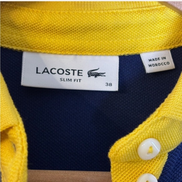 Lacoste Women's Slim Fit Half
Sleeve Polo Dress Sz Small (36)
Tenniscore Preppy - Picture 4 of 7